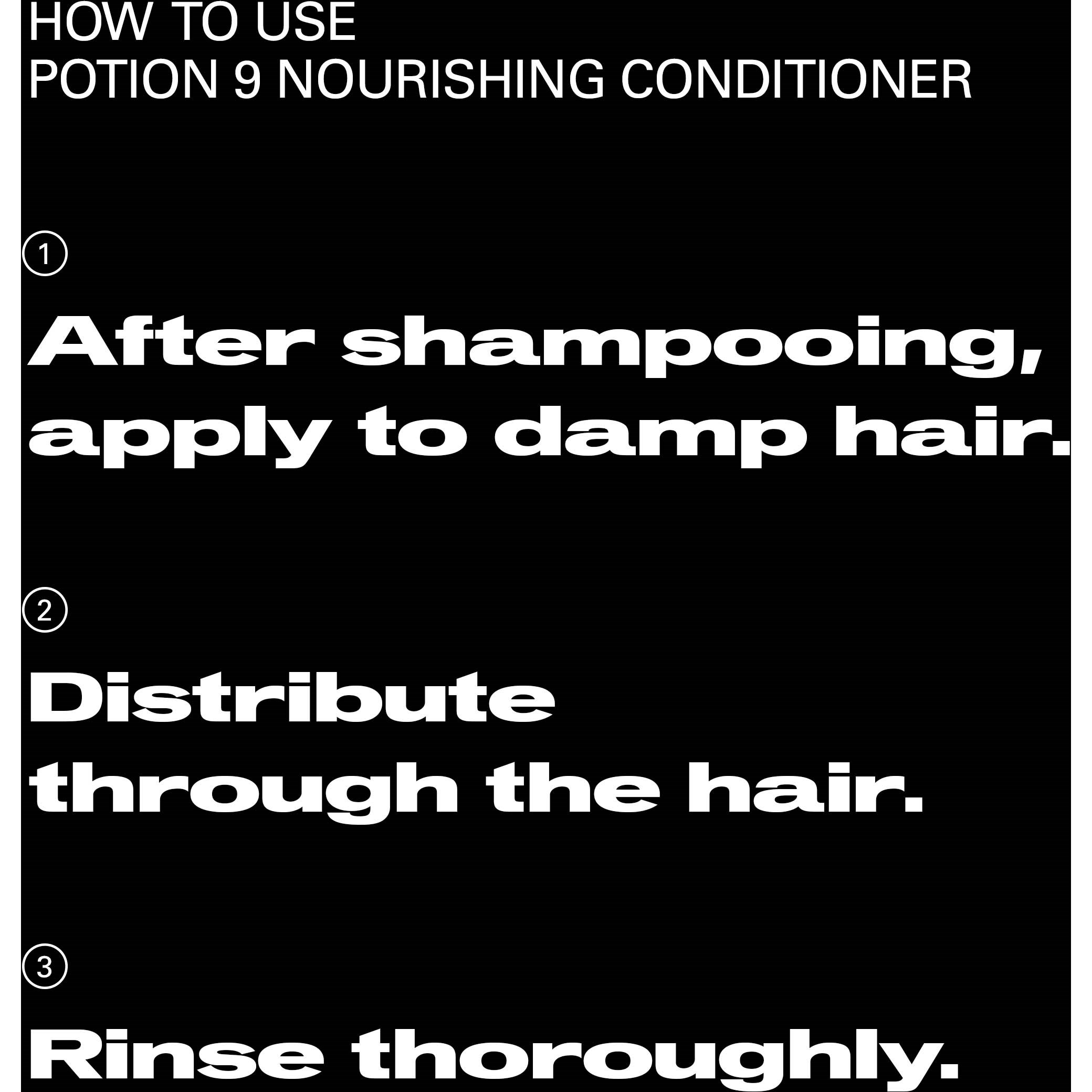 Sebastian Professional Potion 9 Nourishing Conditioner 200 ml (obrázok 4)