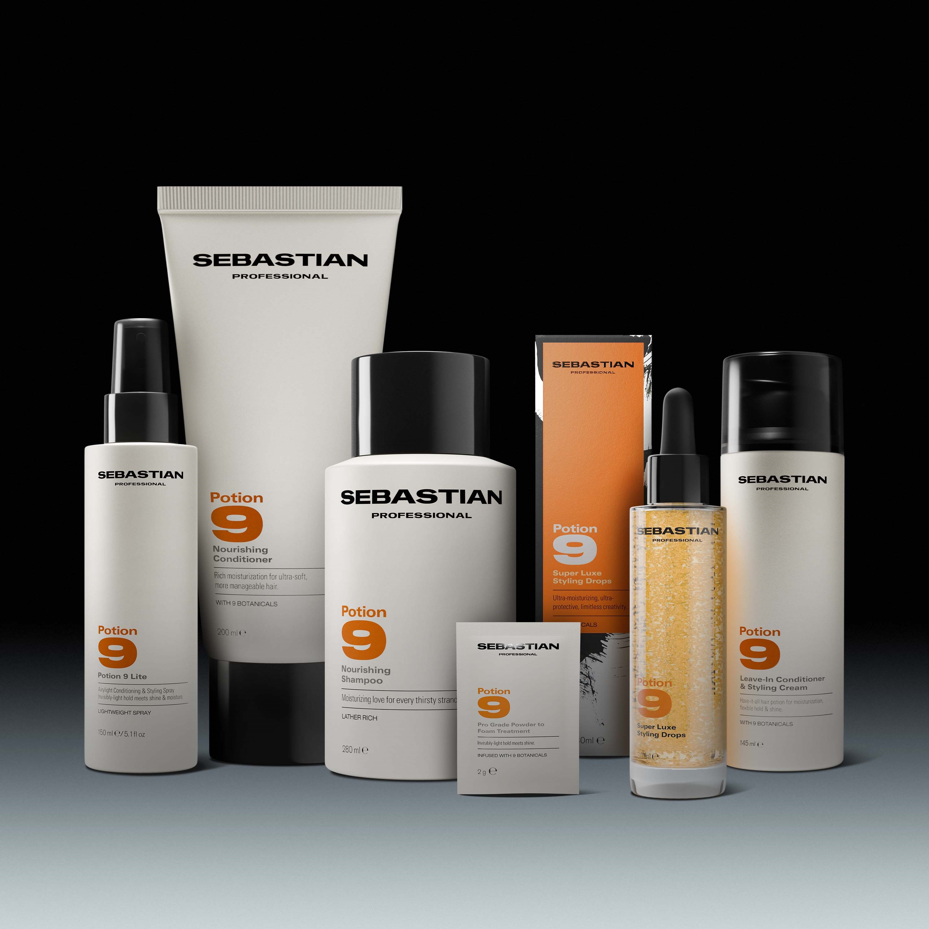 Sebastian Professional Potion 9 Nourishing Shampoo 280 ml (obrázok 7)