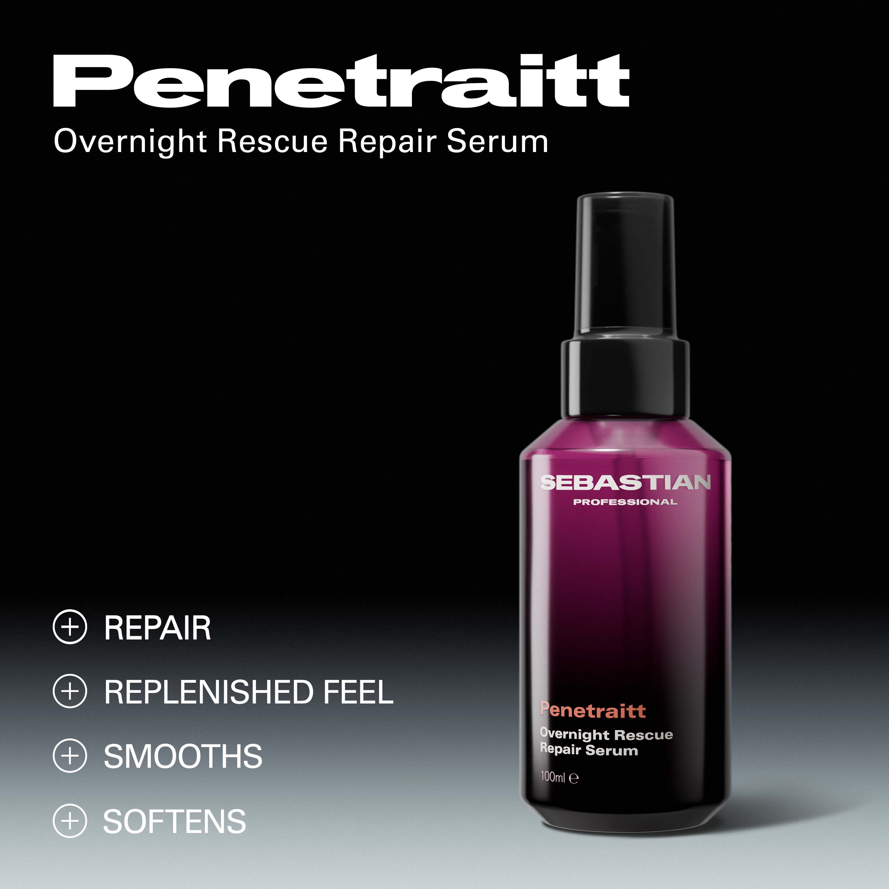 Sebastian Professional Penetraitt Overnight Repair Serum 100 ml (obrázok 3)