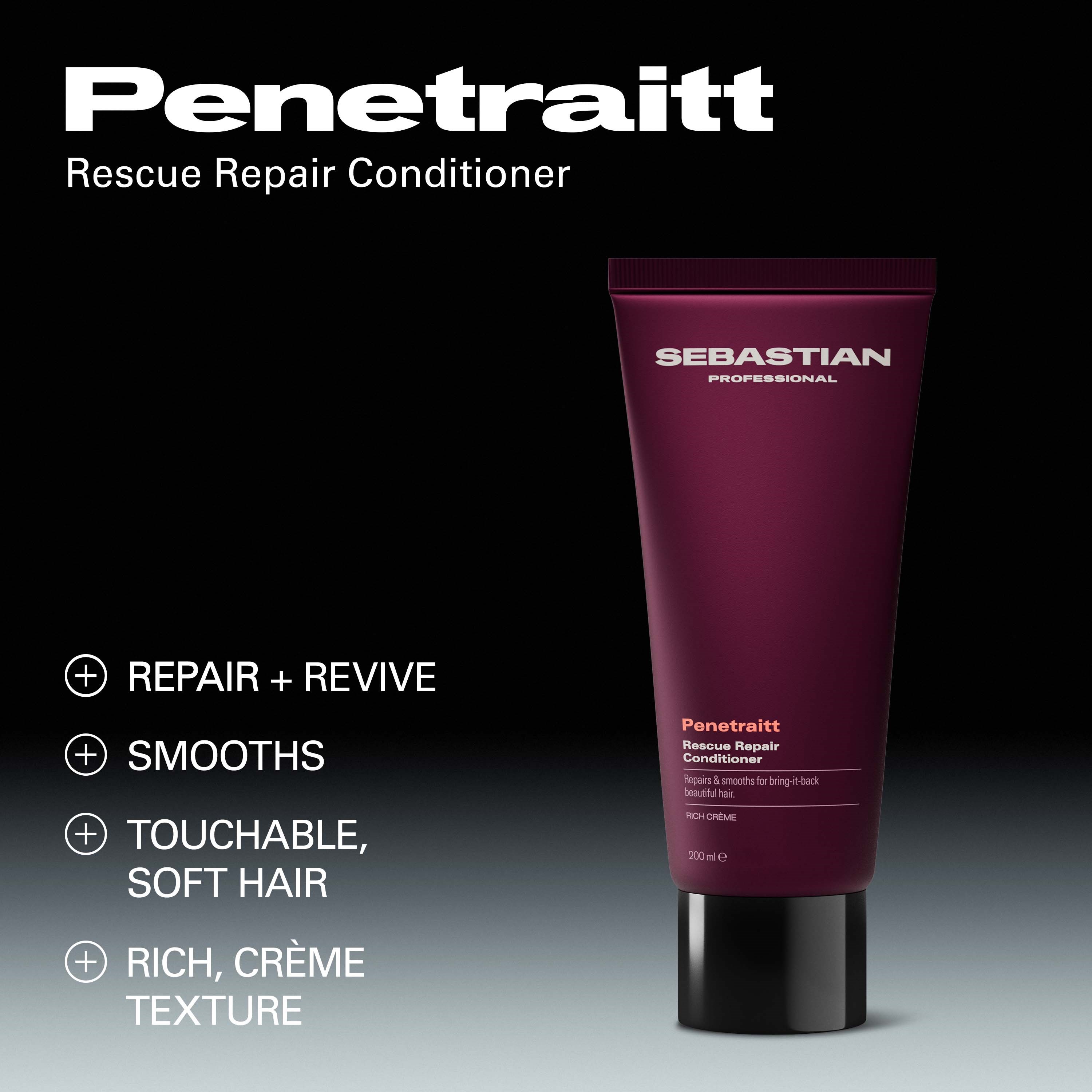 Sebastian Professional Penetraitt Supreme Repair Conditioner 200 ml (obrázok 3)