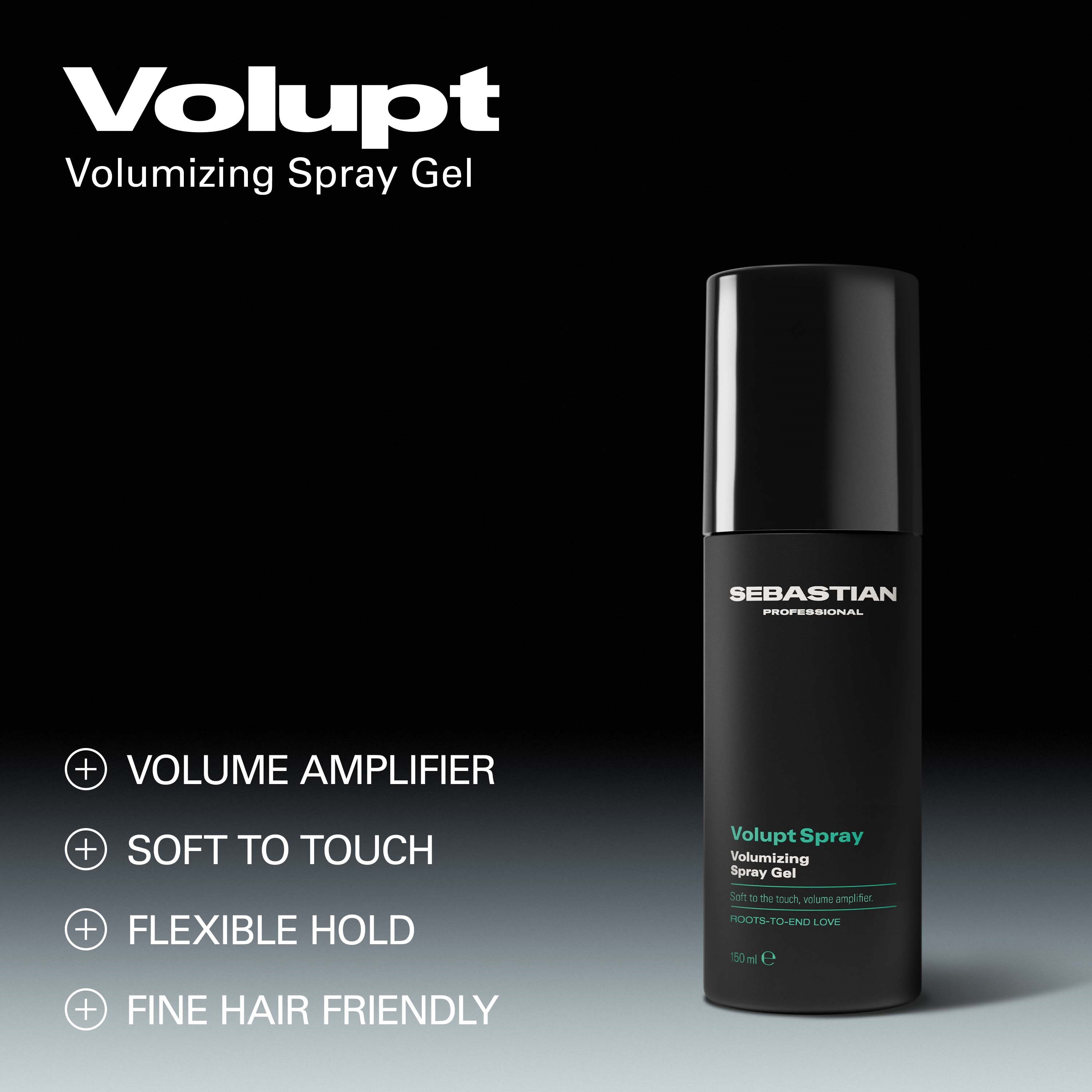 Sebastian Professional Volupt Volumizing Spray Gel 150 ml (obrázok 3)