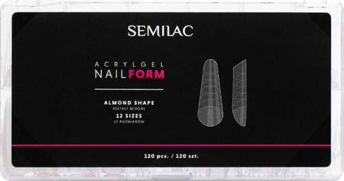 SEMILAC Acrylgel Nail Form Almond