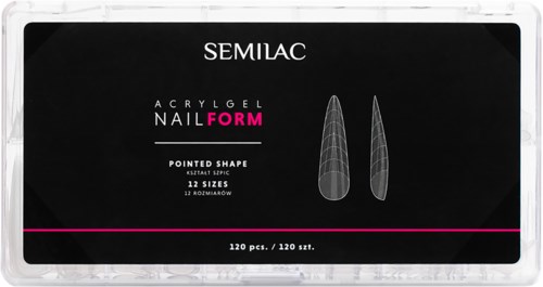 SEMILAC Acrylgel Nail Form Pointed
