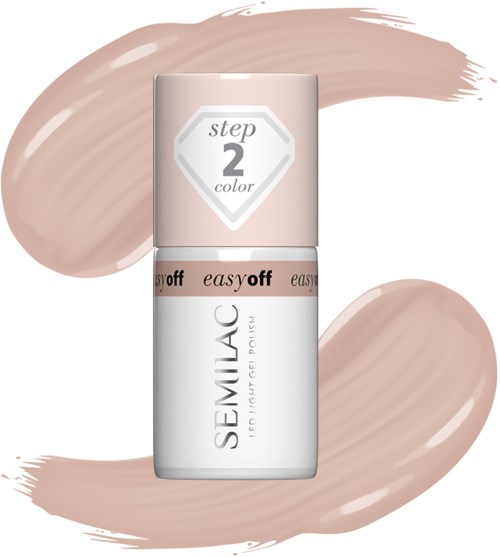 SEMILAC Easy Off LED Light Gel Polish Caffe Frappe