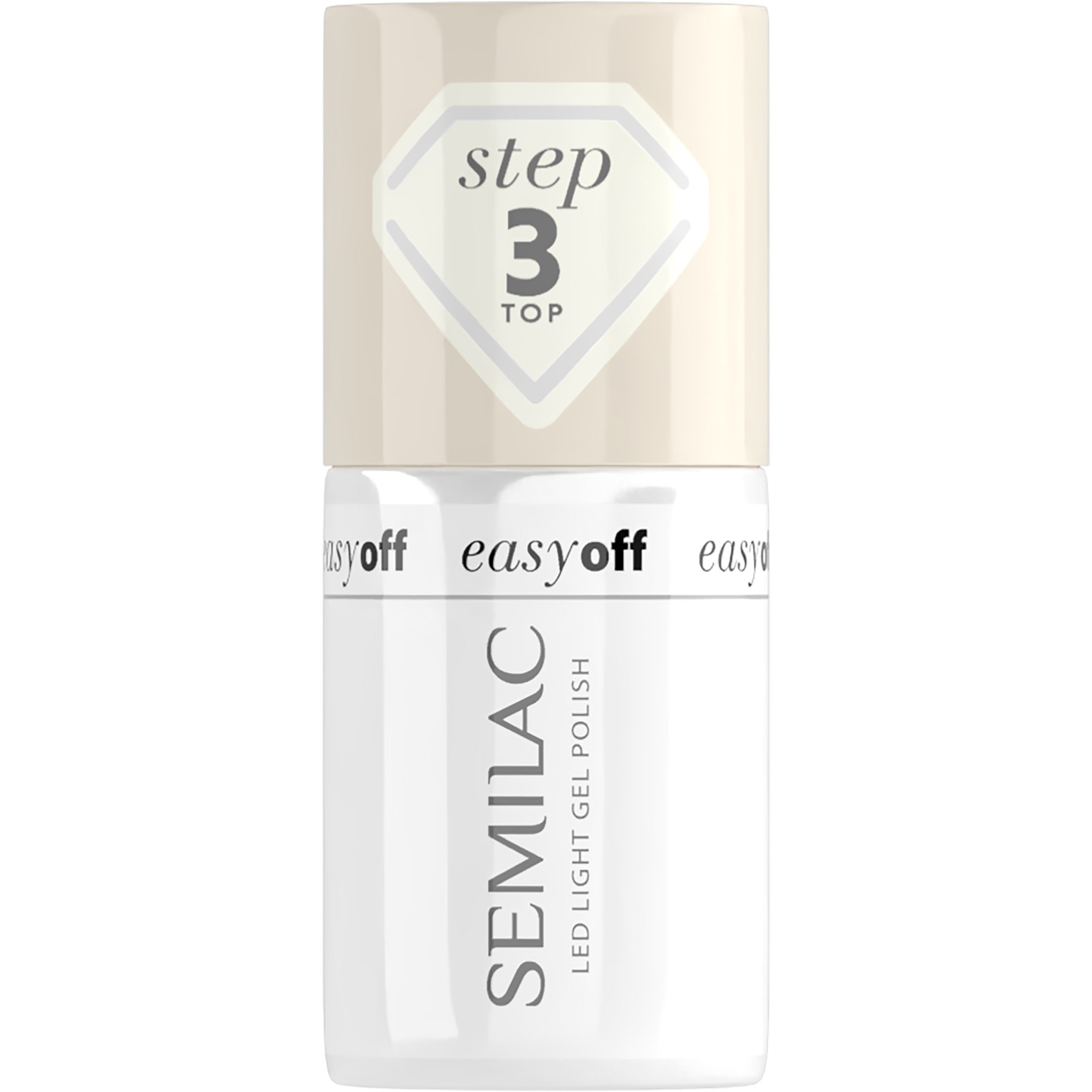 SEMILAC Easy Off LED Light Gel Polish Top
