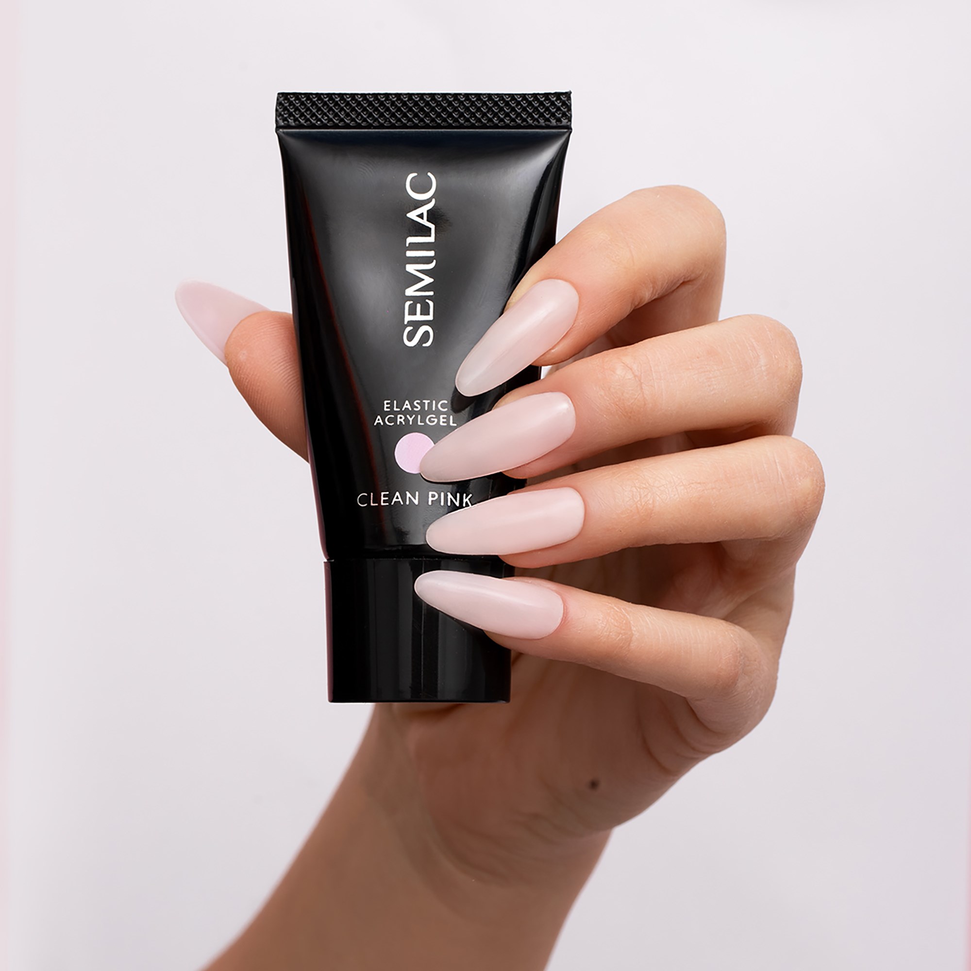 SEMILAC Elastic Acrylgel Clean Pink (obrázok 2)