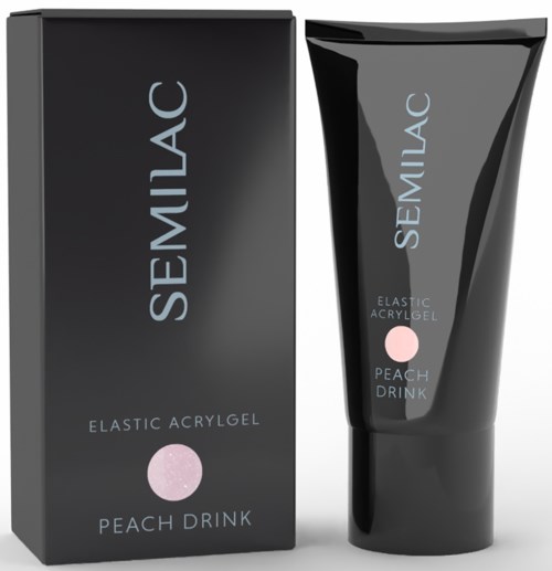SEMILAC Elastic Acrylgel Peach Drink