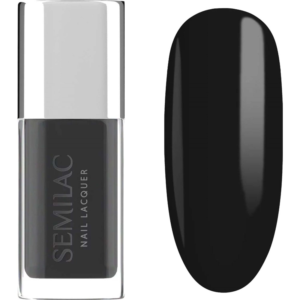 SEMILAC SEMILAC Nail Lacquer 109 The Black