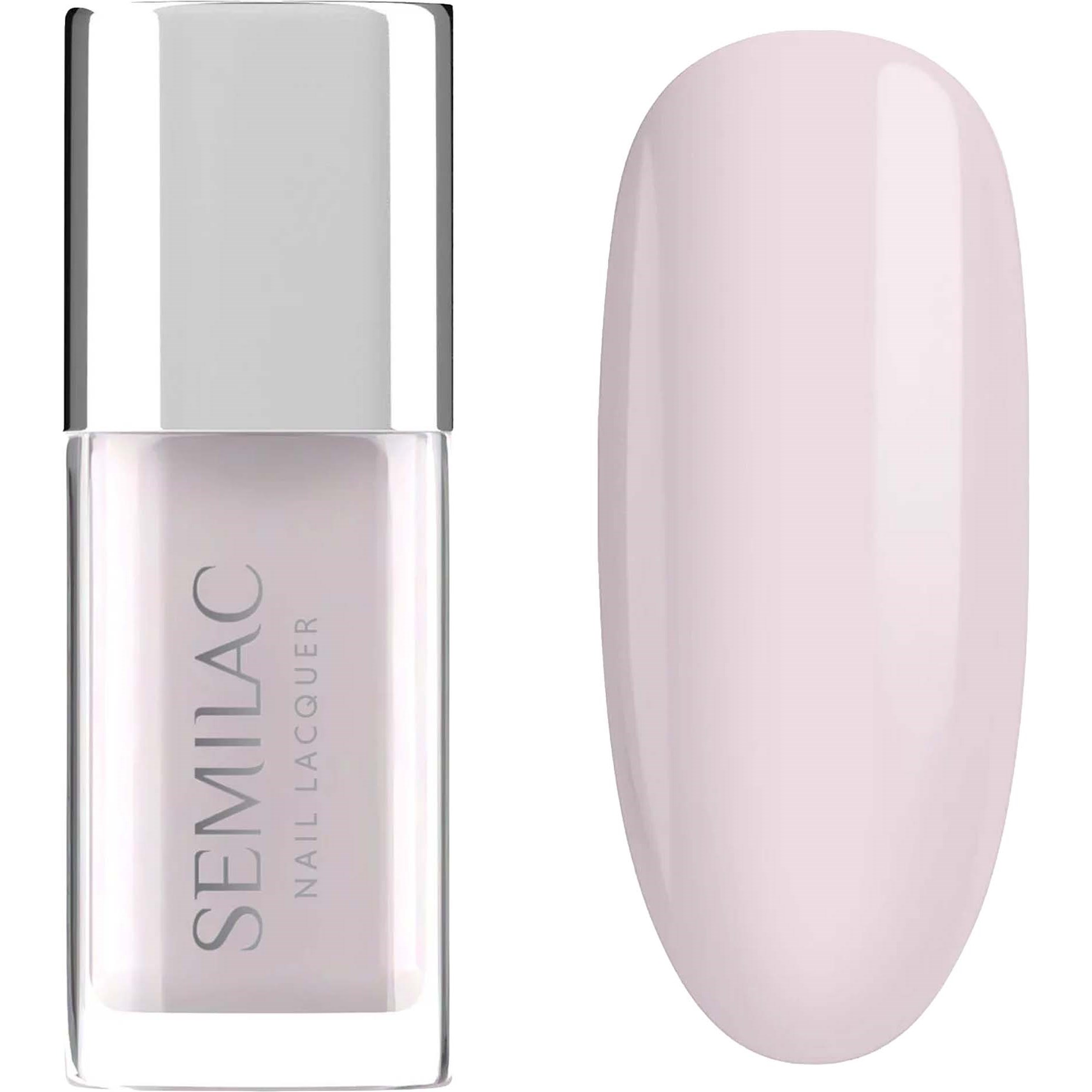 Semilac Nail Lacquer 102 Milky Pink