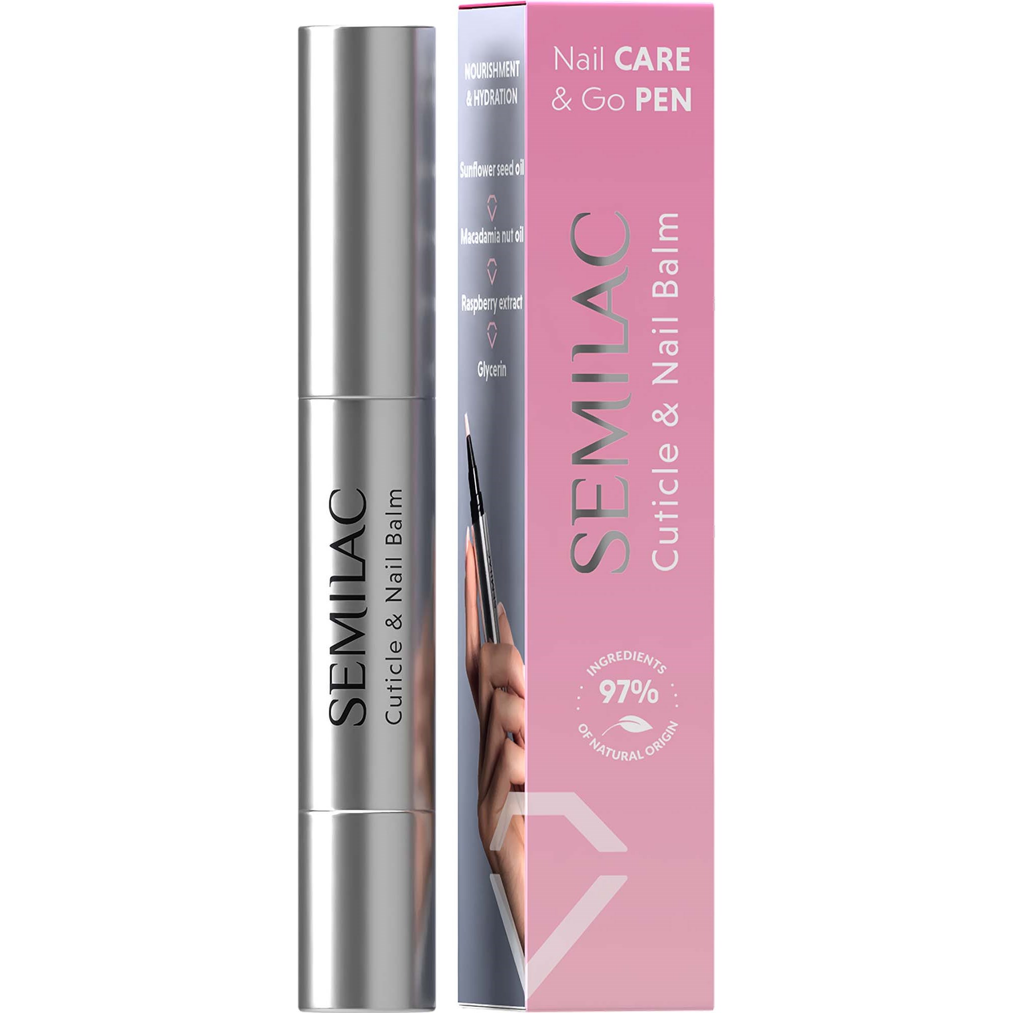 Semilac SEMILAC Regenerating Cuticles and Nails Balm in Pen 3 ml parfym