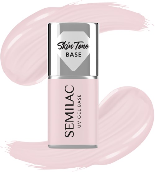 SEMILAC Skin Tone Cover Base Rose Beige