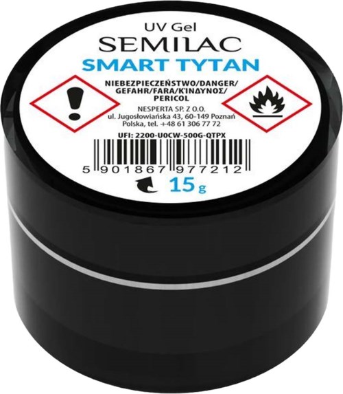 SEMILAC Smart Tytan Builder Gel Clear
