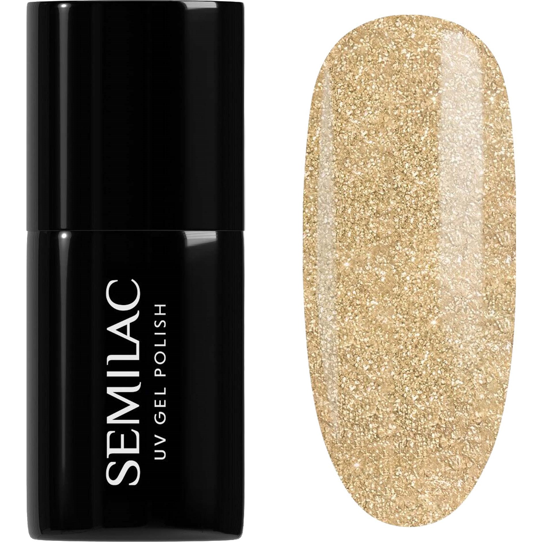 Semilac UV Gel Polish 037 Gold Disco