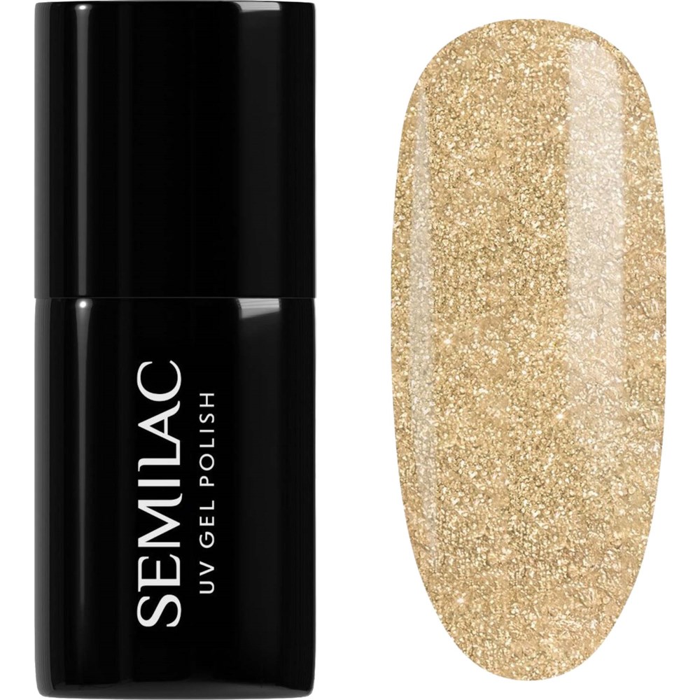 SEMILAC SEMILAC UV Gel Polish 037 Gold Disco