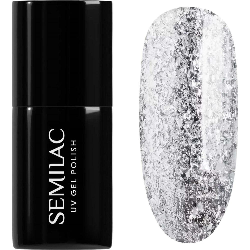 SEMILAC SEMILAC UV Gel Polish 292 Silver Shimmer