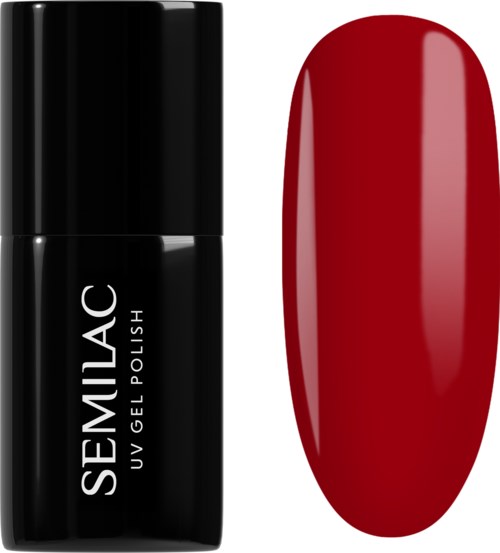 SEMILAC UV Gel Polish 345 Gorgeous Red