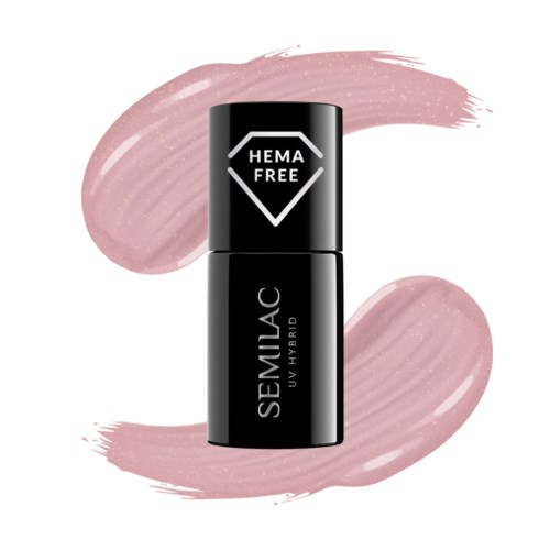 Svart leppestiftbeholder med rosa leppestift bak og 'HEMA FREE'-merke oppe.