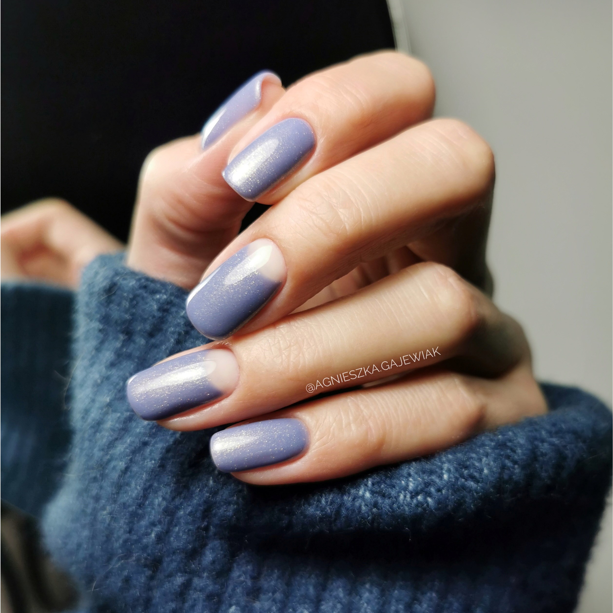 SEMILAC UV Gel Polish 384 Shimmer Stone Saphirre (obrázok 3)