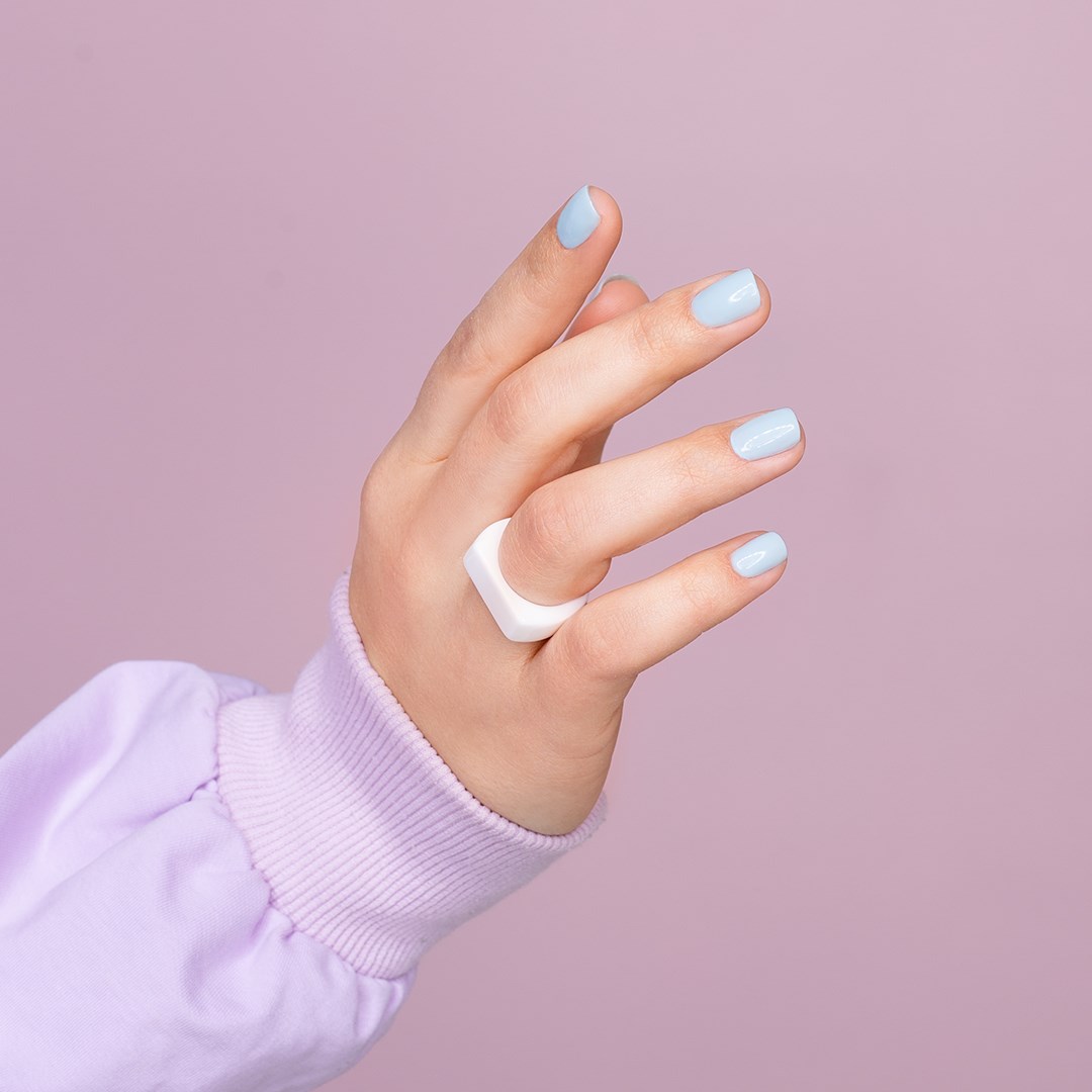 SEMILAC UV Gel Polish 391 Blue Cloud (obrázok 2)