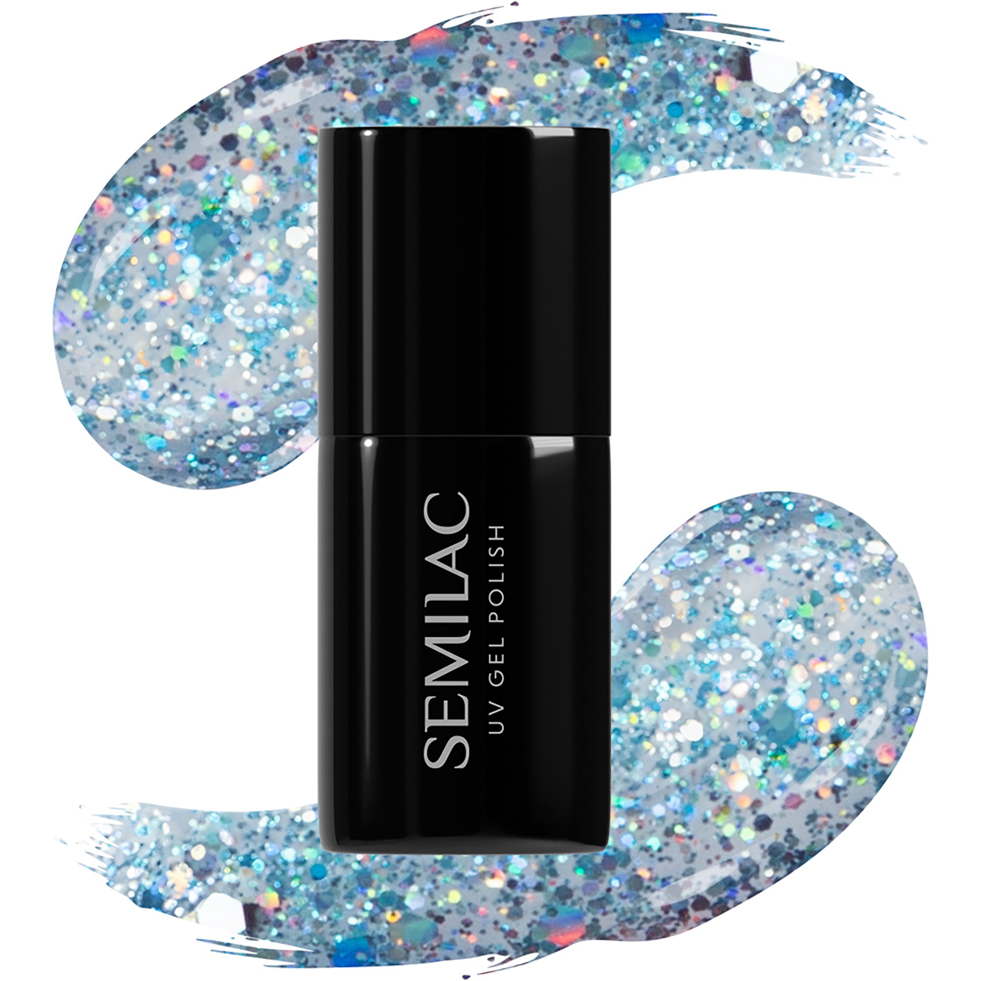 SEMILAC UV Gel Polish 610 Frosty Christmas