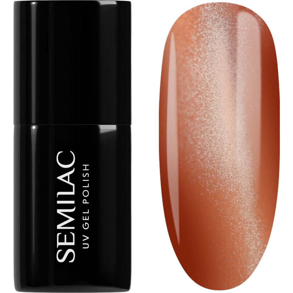 SEMILAC SEMILAC UV Gel Polish 734 Toffee Jelly Gloss