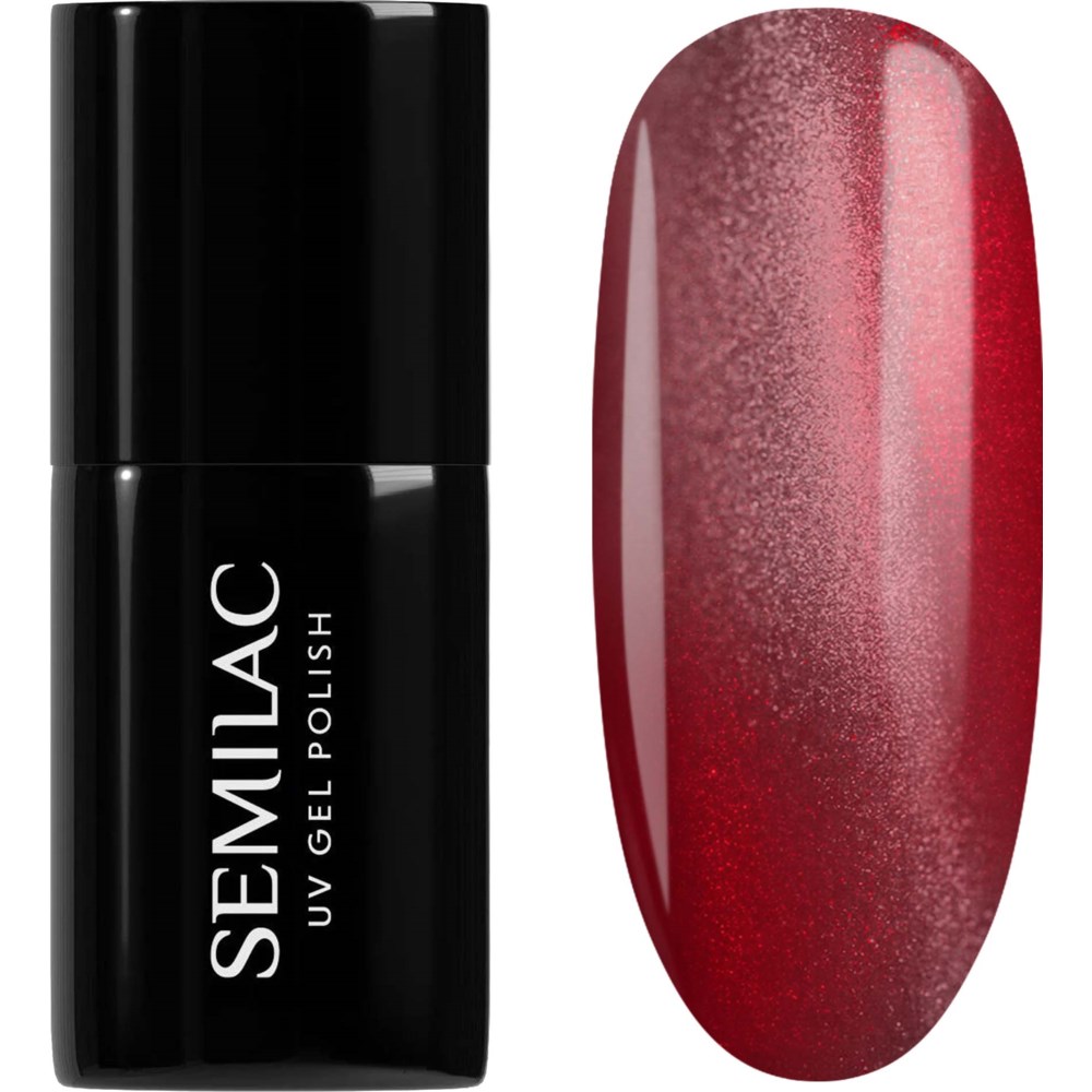 SEMILAC SEMILAC UV Gel Polish 736 Crimson Jelly Gloss
