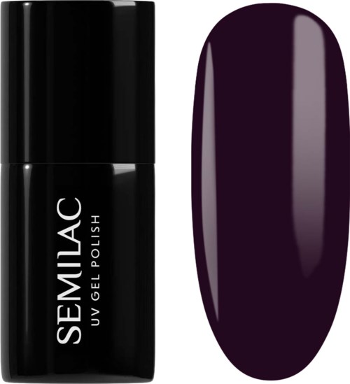 SEMILAC UV Gel Polish 740 Deep Plum
