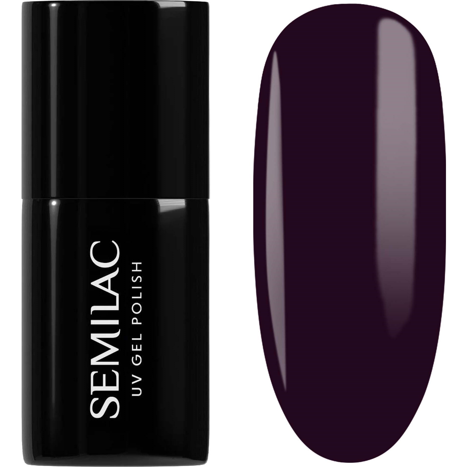 Semilac UV Gel Polish 740 Deep Plum