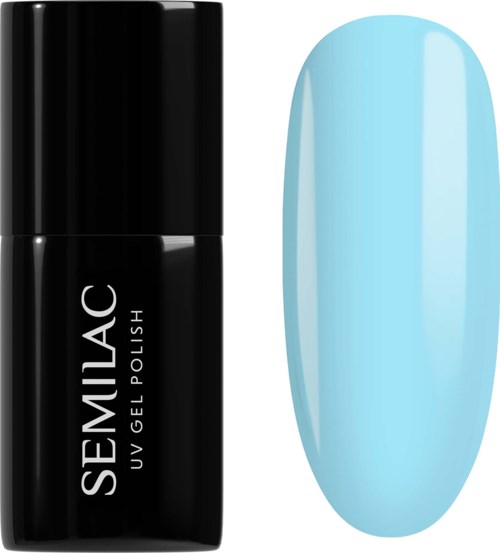 SEMILAC UV Gel Polish 974 Bubbly Blue
