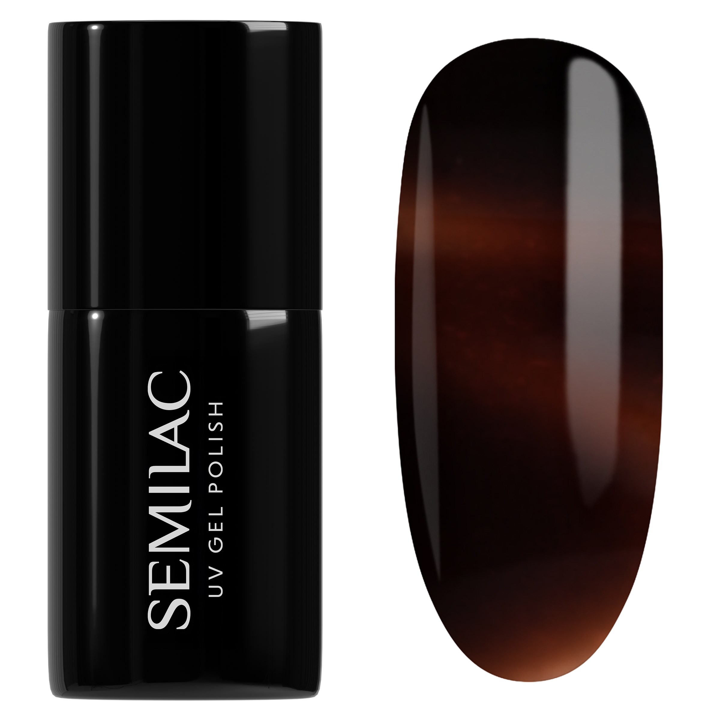 SEMILAC UV Gel Polish Jelly Cola