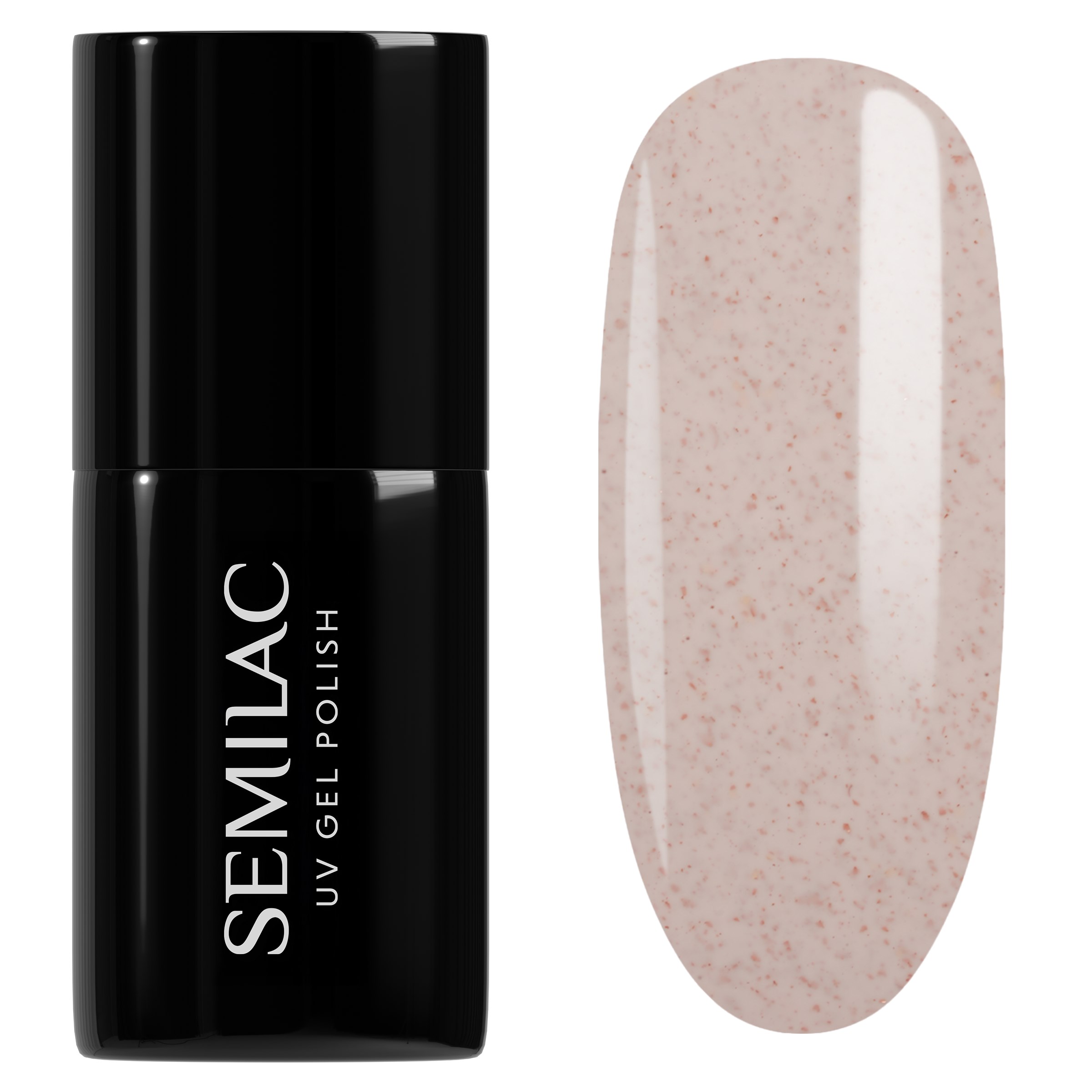 SEMILAC UV Gel Polish Rose Stracciatella