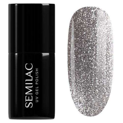 SEMILAC UV Gel Polish Silver Magnetic