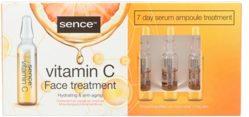Sencebeauty Face Treatment Kit VitaminC Ampoules 14 ml