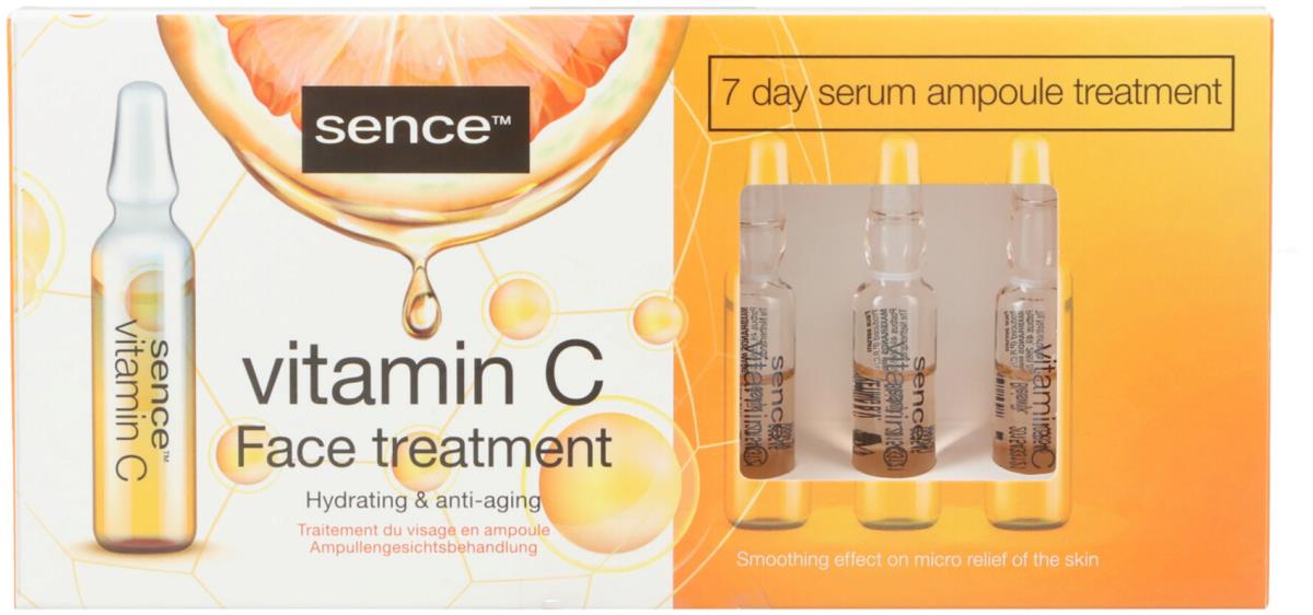 Sencebeauty Face Treatment Kit VitaminC Ampoules 14 ml