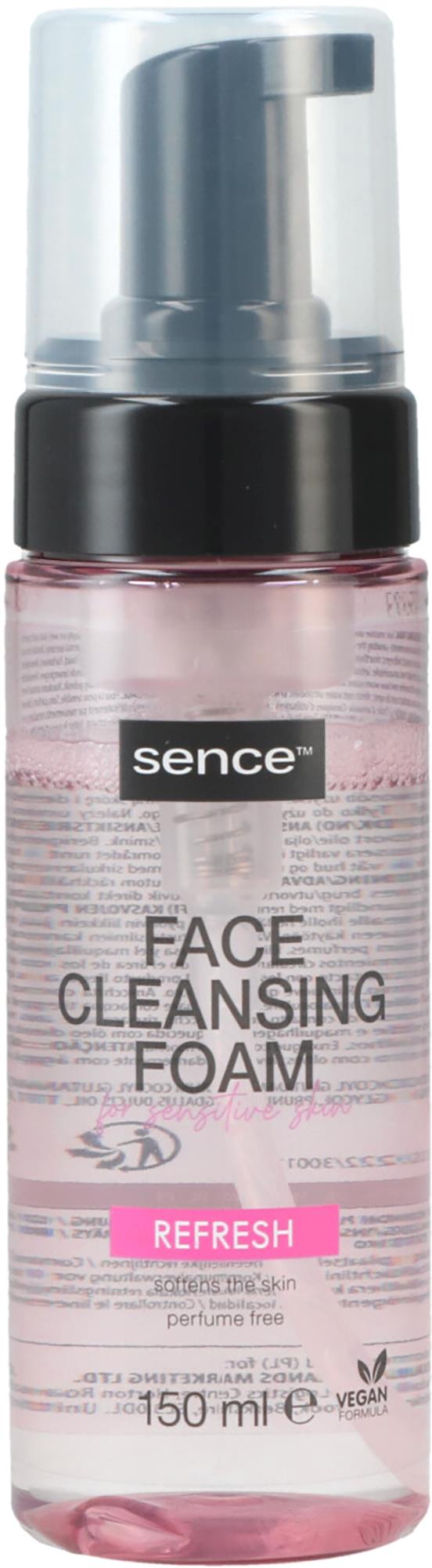 Sencebeauty Face Wash Cleansing Foam Sensitive 150 ml