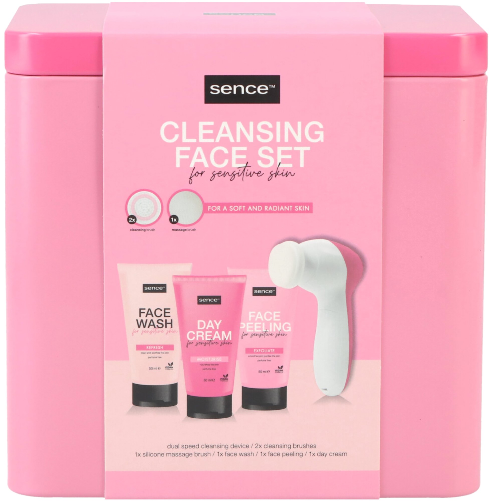 Läs mer om Sencebeauty Facial Cleansing Device Set