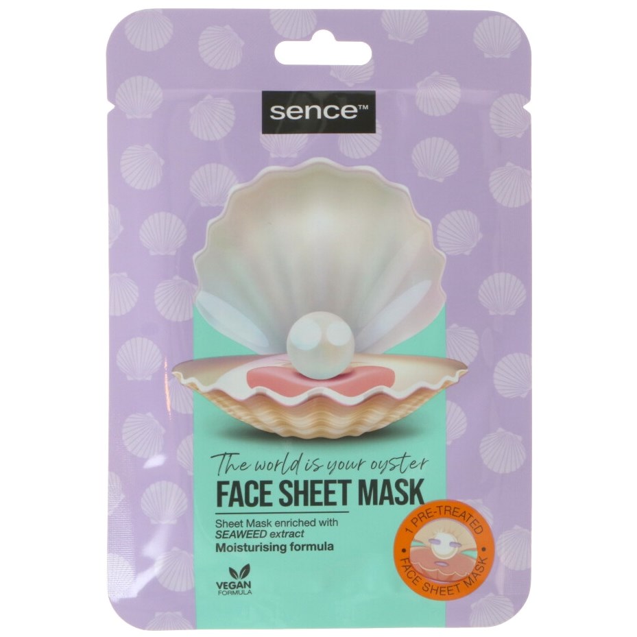 Läs mer om Sencebeauty Facial Sheet Mask Pearl Moisturising 23 ml