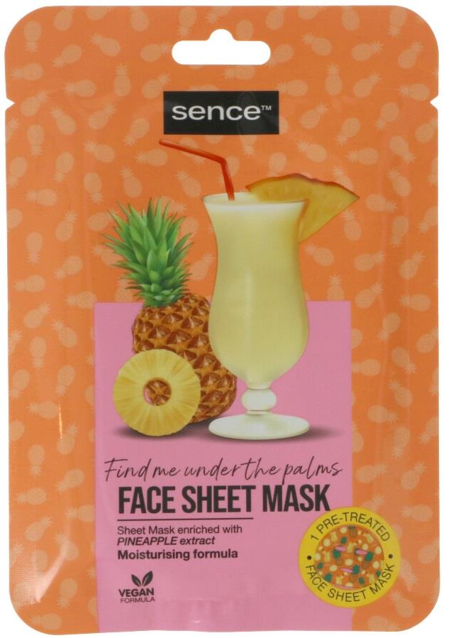 SENCE Facial Sheet Mask Pineapple 23ml