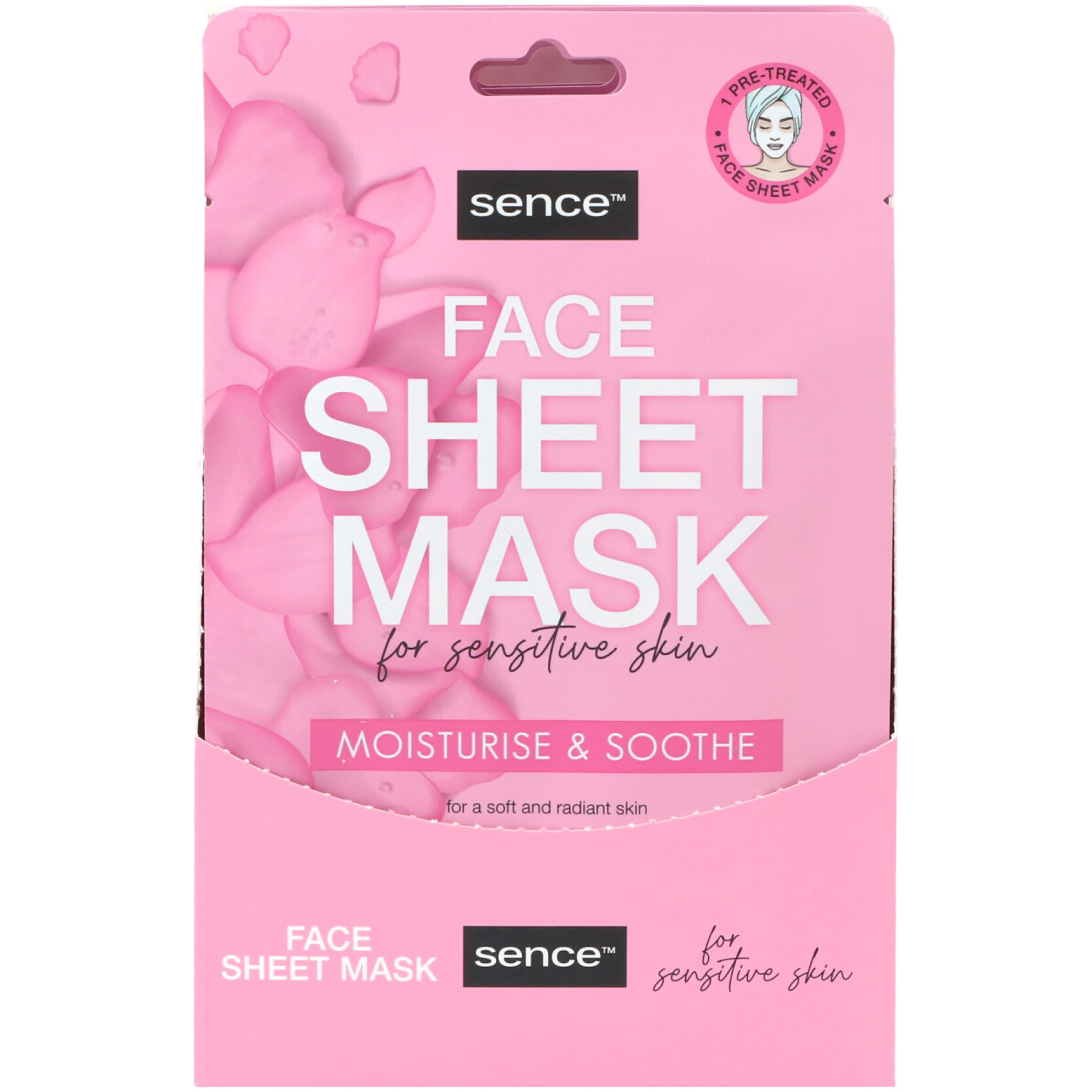 Läs mer om Sencebeauty Facial Sheet Mask Sensitive 23 ml