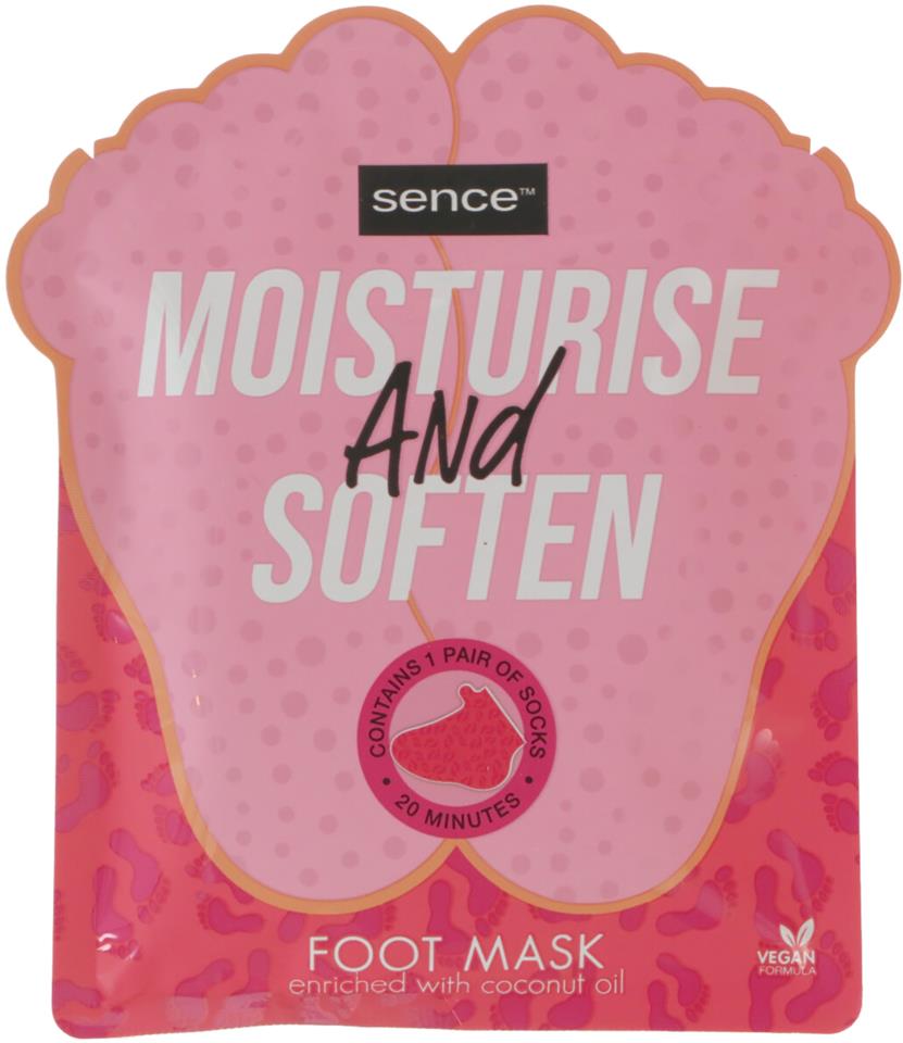 SENCE Foot Mask Glow Girls 2x20ml