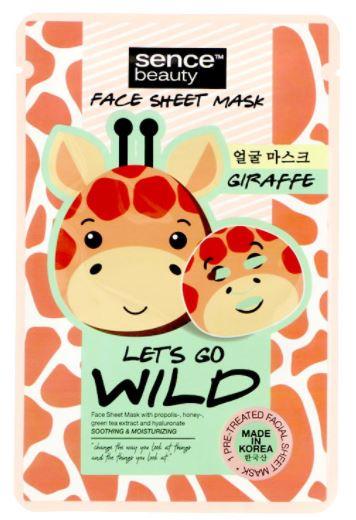 Sencebeauty Animal Face Sheet Mask 25ml Giraffe