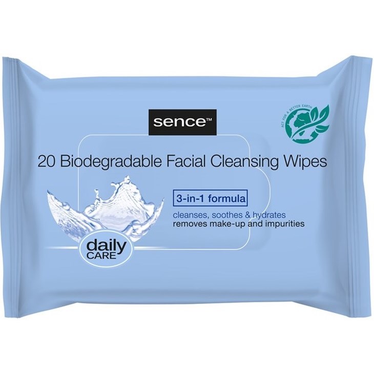 Bilde av Sencebeauty Cleansing Wipes Normal Skin