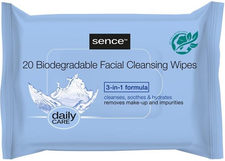 Sencebeauty Cleansing Wipes 20pcs Normal Skin
