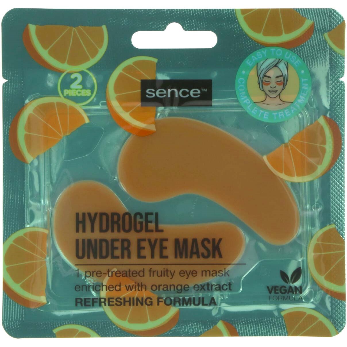 Sence Eye Mask Hydrogel Under Eye Orange 6 ml