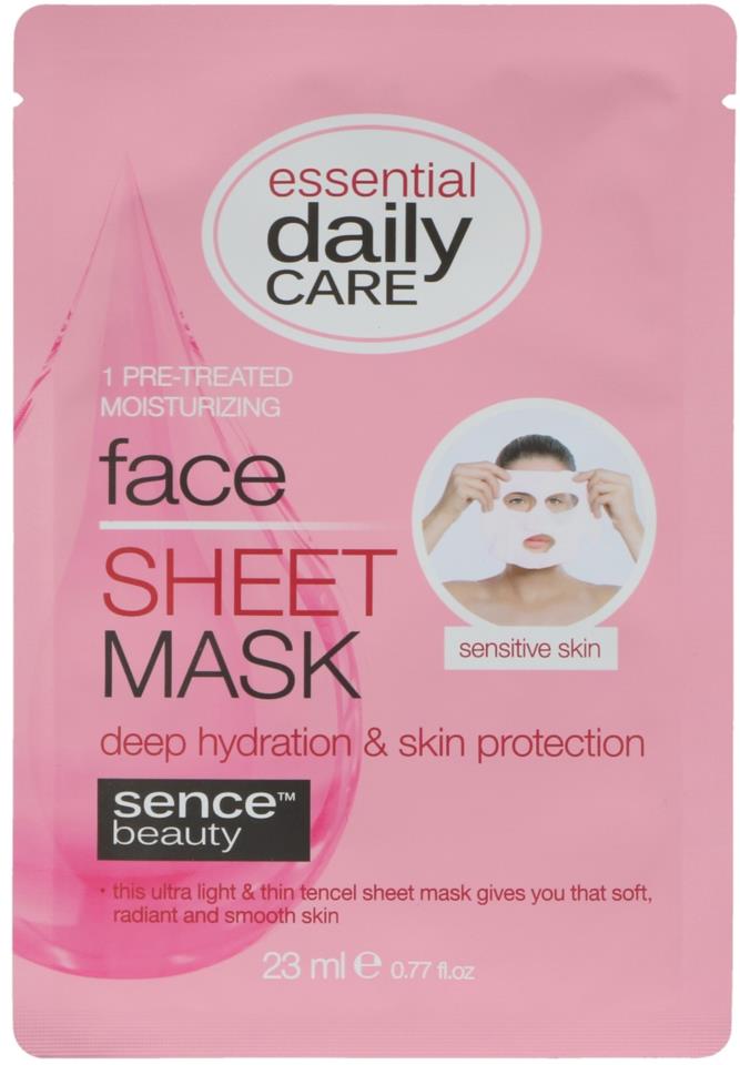 Sencebeauty Face Sheet Mask Deep- Hydration & Skin Protection