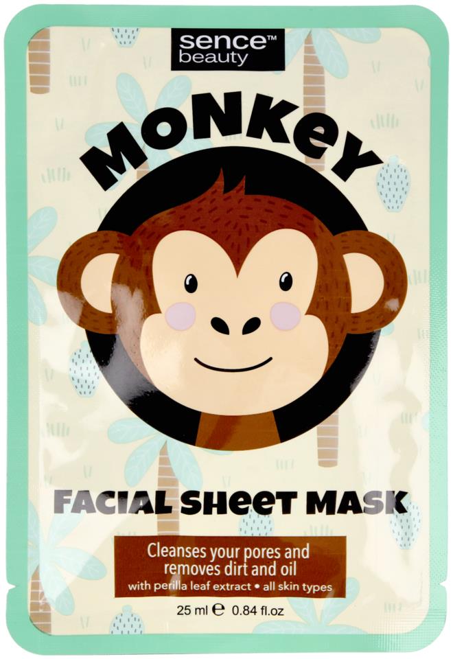 Sencebeauty Monkey Facial Sheet Mask