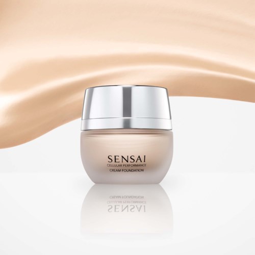 Sensai Cellular Performance   Cream Foundation Cf25 Topaz Beige