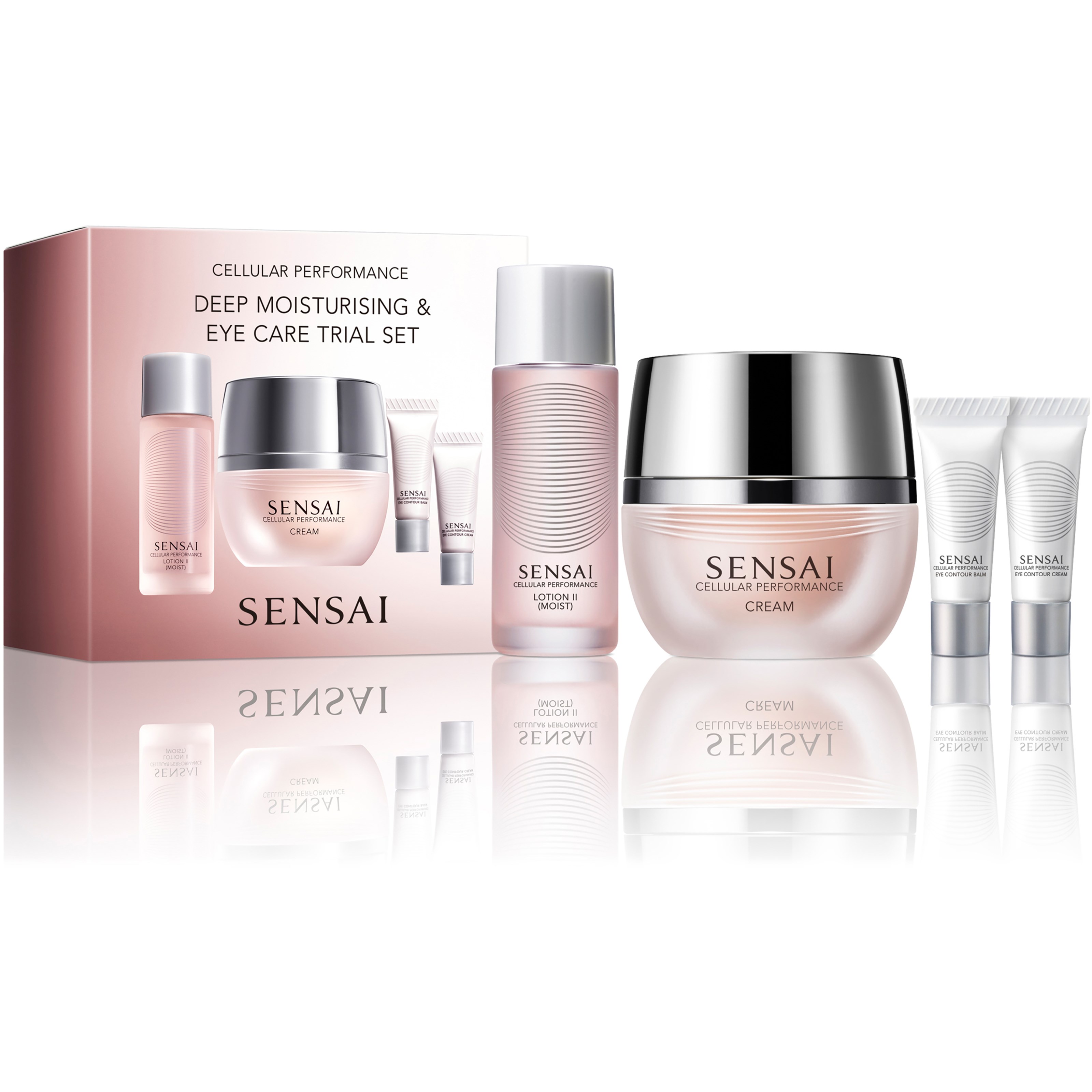Sensai Deep Moisturising & Eye Care Trial Set billede