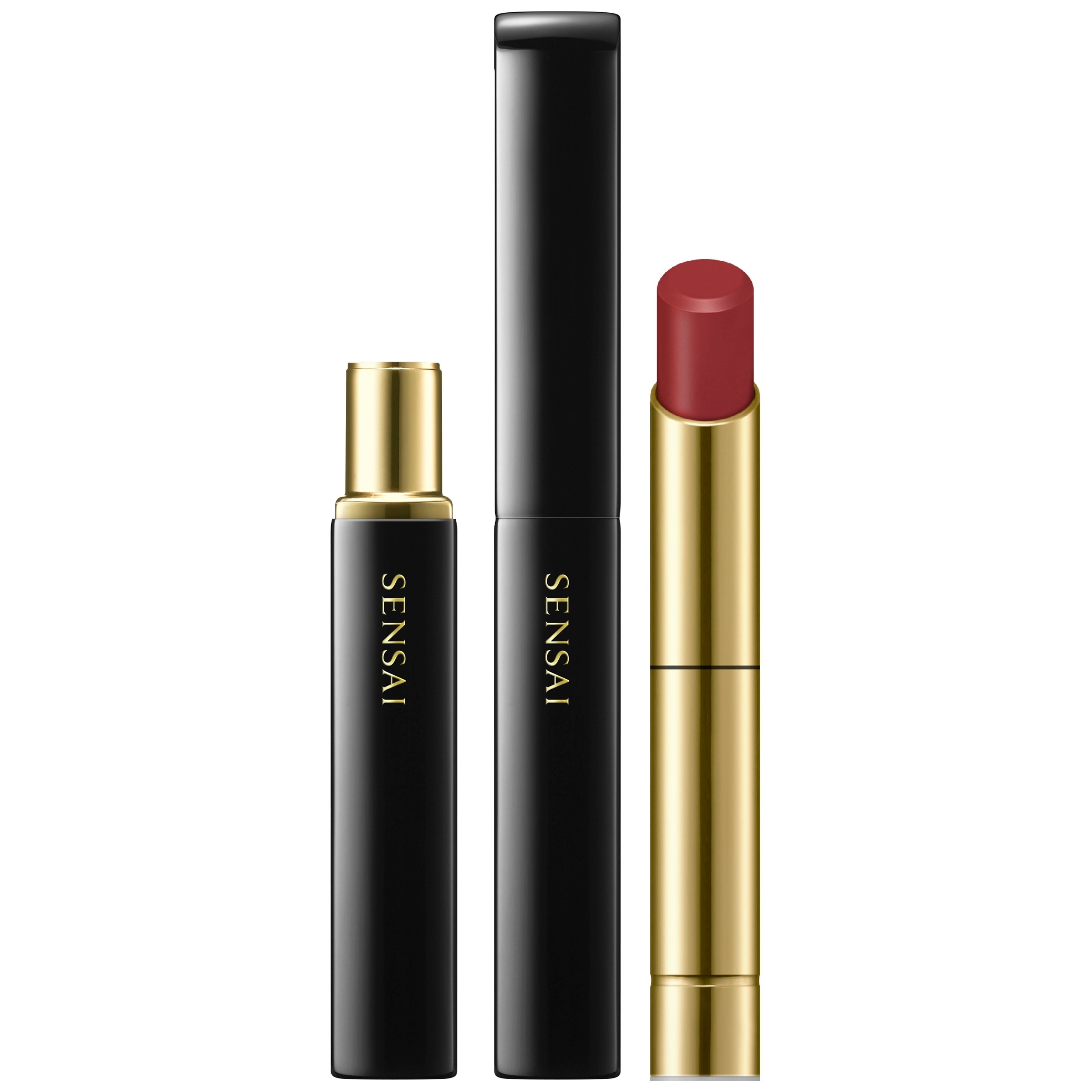 Läs mer om Sensai Contouring Lipstick Holder & Refill 01 Mauve Red