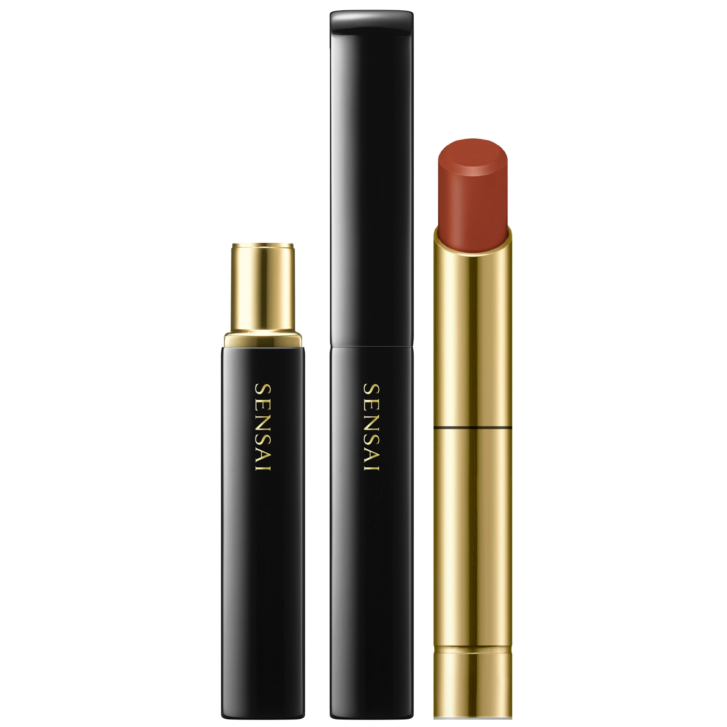 Läs mer om Sensai Contouring Lipstick Holder & Refill 10 Brownish Orange